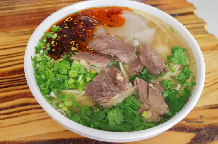 清真兰州牛肉拉面图片