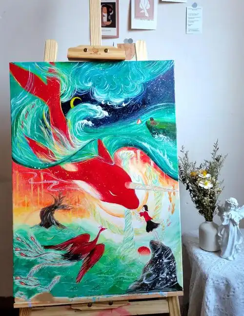 浅摹一下《大鱼海棠》||附步骤图