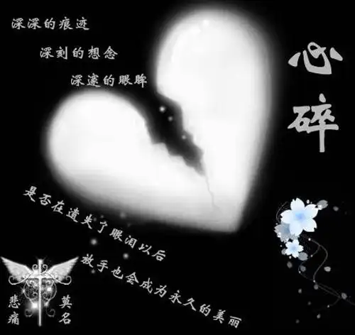 心碎伤感个性签名_祭奠死去的心
