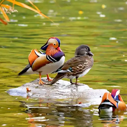 恩爱夫妻鸳鸯鸟