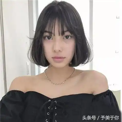 长脸女生看过来,6款适合长脸女生的短发,任选一款拯救你的长脸