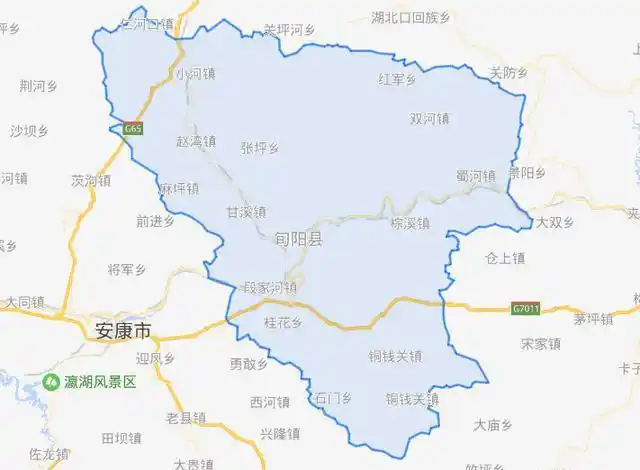 陕西省一个县,人口超40万,因为一条河而得名!_旬阳县