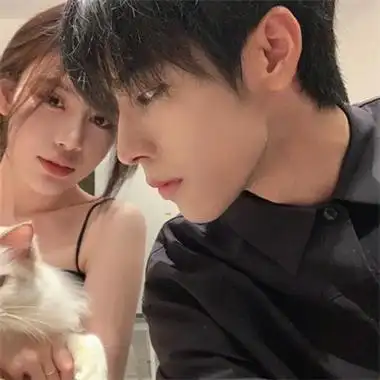 简单干净小清新情侣头像图片大全