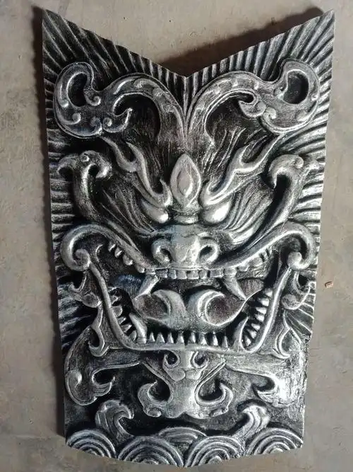 【2022新款】 仿中国古代士兵盾牌古装演出拍摄道具将军酒吧密室布景