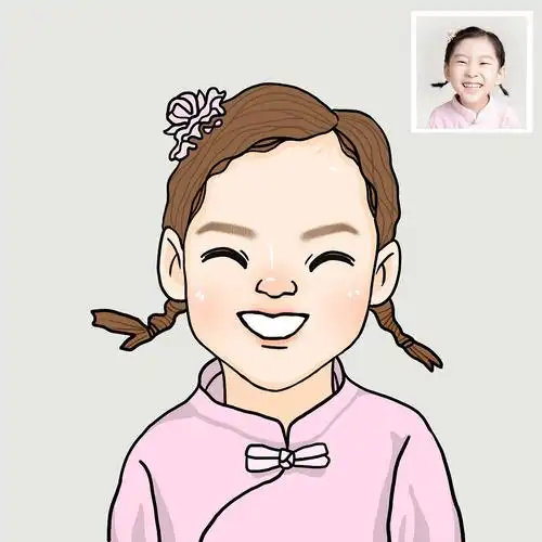 照片转手绘卡通头像来一波