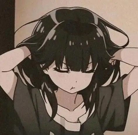 卡通高冷女生头像,那些很酷的表情