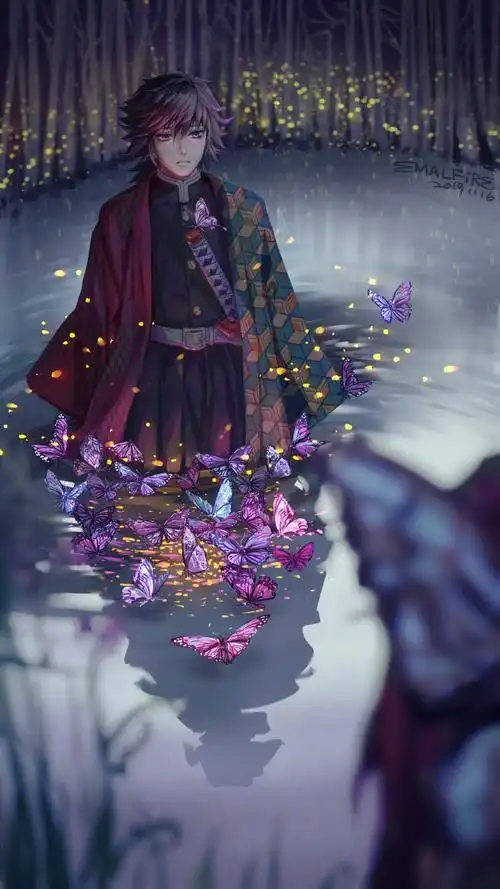 鬼灭之刃##富冈义勇##义忍# 「 未能留下… - 堆糖,美图壁纸兴趣汕