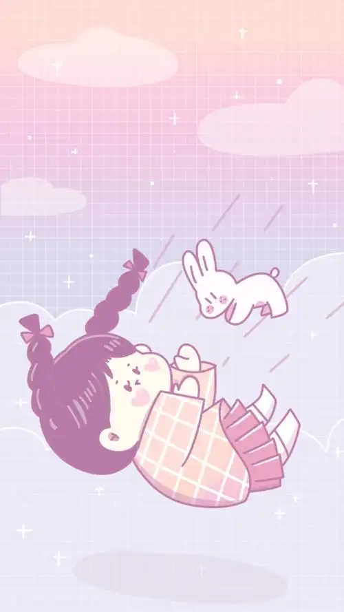 苹果安卓少女心可爱手机壁纸