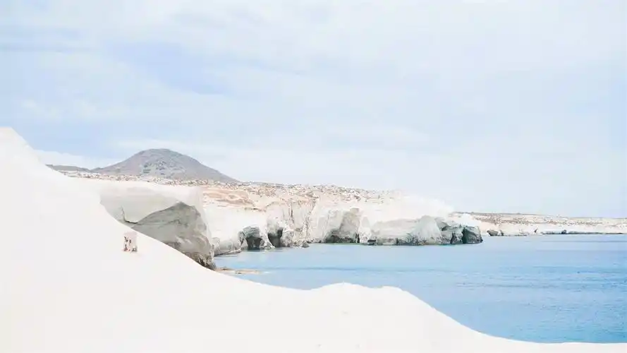 白色岛屿,海岸,自然风光,岩石,风光,壁纸唯美白色岛屿海岸图片 白色