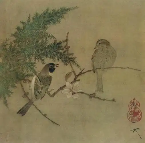 赏析宋徽宗赵佶的花鸟小品画