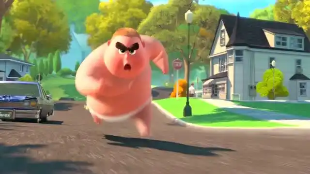 宝贝老板:小胖子宝宝生气了!变身浓眉小胖挑战狼外婆