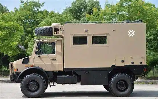 房车中的"越野之王",奔驰全地形越野房车,越野性能媲美坦克