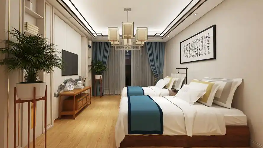 效果图---老年公寓样板房 - 找项目 - 天琥云课堂 - 互联网设计在线