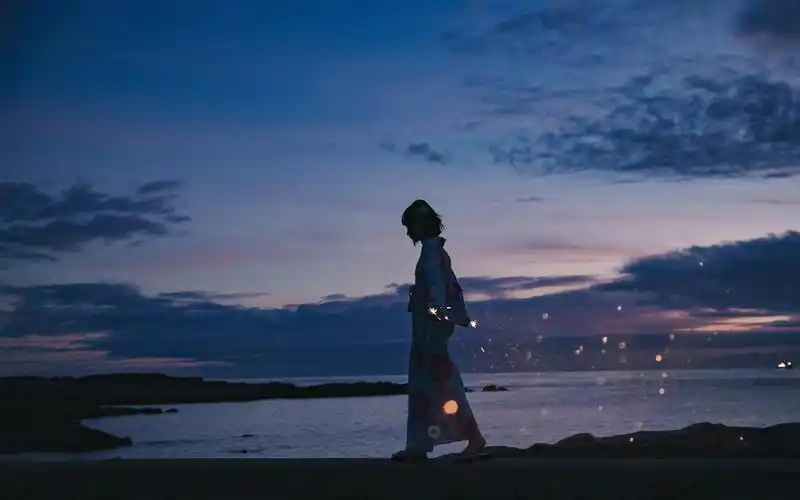 孤独,一个人,伤感,难过,2k,摄影,时光记忆孤独的夜晚 壁纸图片