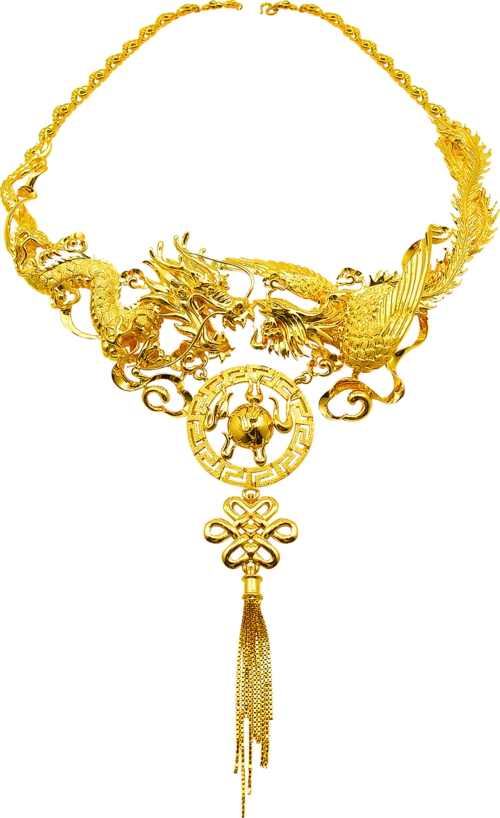 龙凤黄金中国结