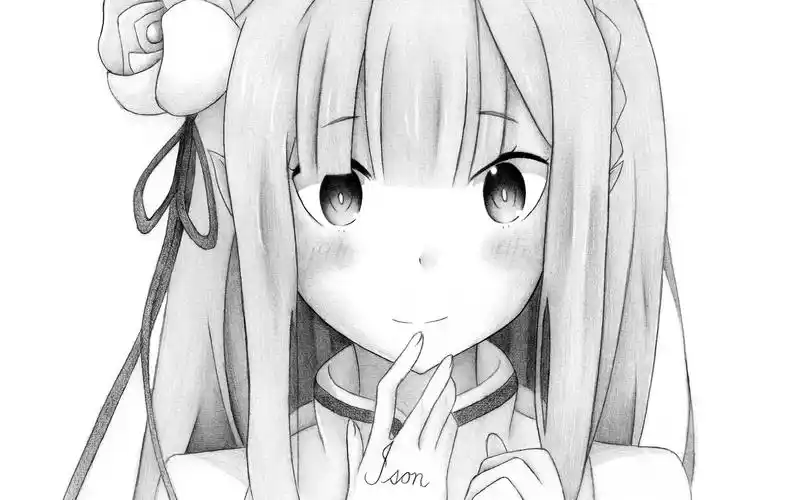 【ison】《re:从零开始的异世界生活》270分钟画出艾米莉娅