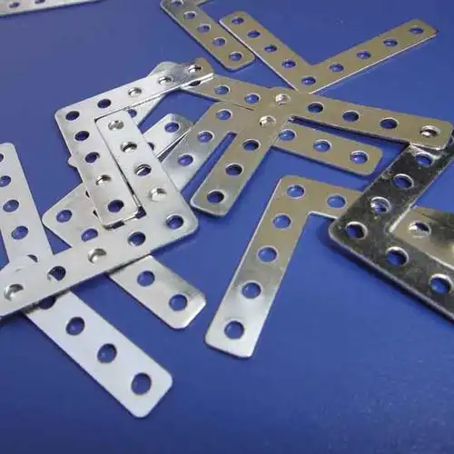 平面直角铁片l型加固小角铁支架固定件连接件科技小制作配件