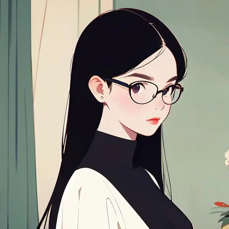 97卡通女生头像,时尚与知性的结合!