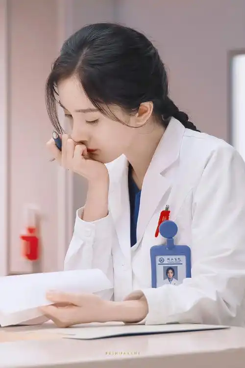 杨幂#睡前再来看看《谢谢你医生》里我们的肖砚医生,是温柔又有匀任