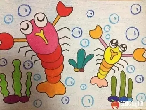 大班上学期美术范画