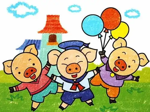 【月儿讲故事】三只小猪盖房子