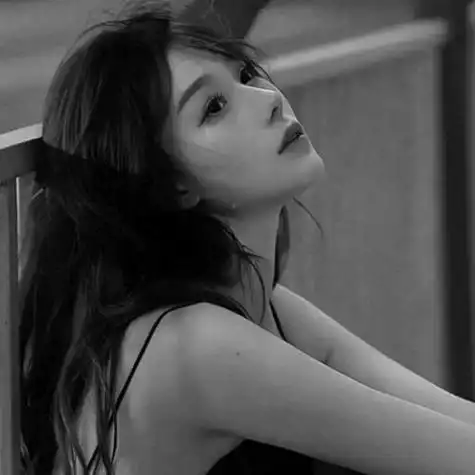 qq伤感头像女黑白图片 女生头像图片大全 -【爱个性】