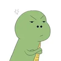 粉绿的小恐龙情侣头像点击鼠标右键下载