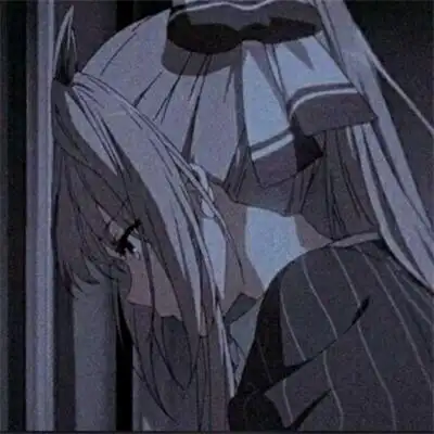 丧气黑白动漫头像女 很丧很绝望的动漫女头像_女生头像_美头网