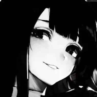 伤感动漫黑白女头像很丧气病娇女头图片