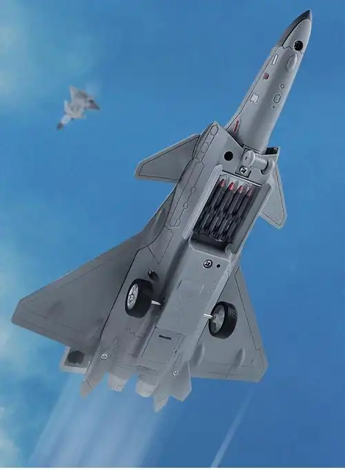 小米mi生态米家通用歼20歼15合金战斗机模型儿童男孩玩具仿真军事飞机