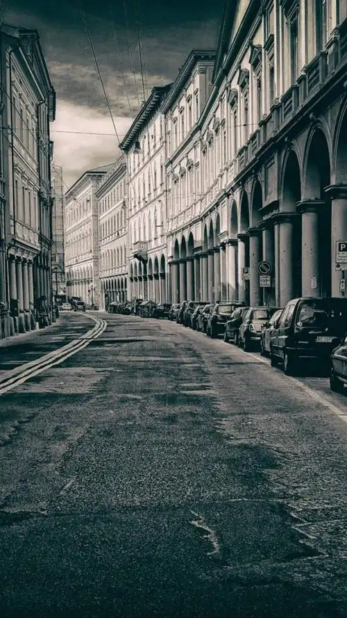 复古风街道摄影,高清图片,手机锁屏桌面-壁纸族