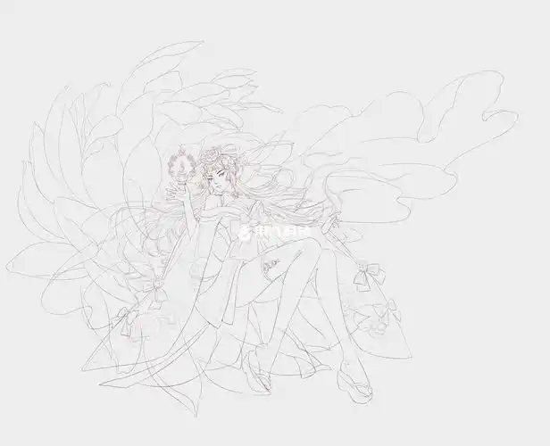 阴阳师-同人-彼岸花|插画|游戏原画|u6科技 - 原创作品 - 站酷 (zcool