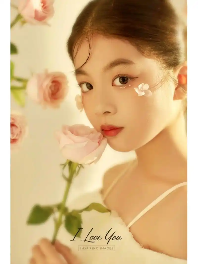 儿童写真#10岁女童写真 # 没有复杂的文案 经典的轻氧气妆 容经得住