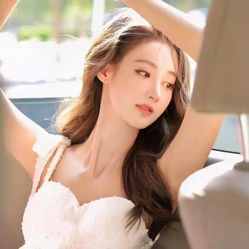 唯美意境真人女头