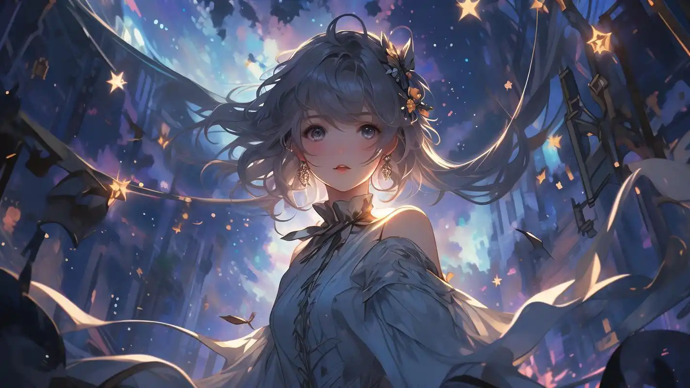 二次元星空壁纸90梦幻又神秘