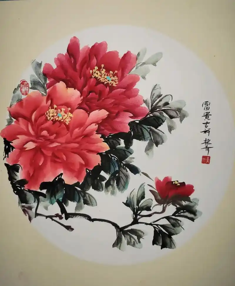 富贵吉祥#名家画作欣赏 - 抖音