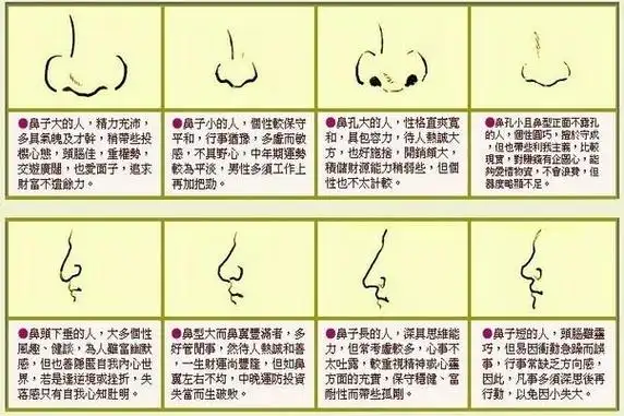 男人的鼻翼面相图解命运 男士鼻翼宽大面相-神机妙算网