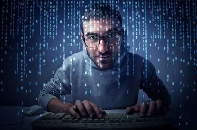 技术黑客键盘电脑壁纸