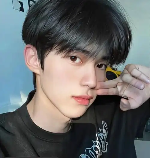 男生直发发型大全