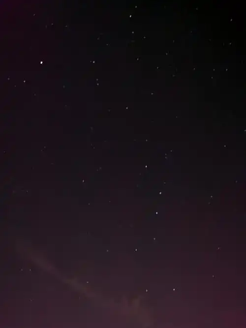 夜晚的星空也是那么的美