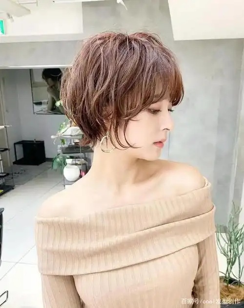 日系短发纹理烫 给你要的时髦感!