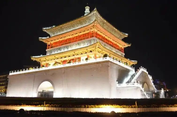 大西安南门夜景