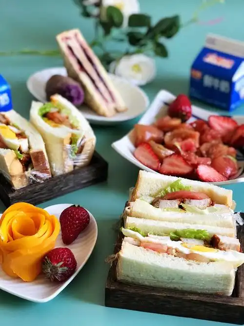 春日营养丰富早餐!美好的一天从早餐开始!