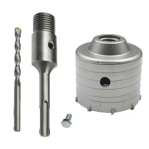 墙壁开孔器钻头混凝土水泥空调打孔扩孔器连接杆冲击电锤穿墙钻头