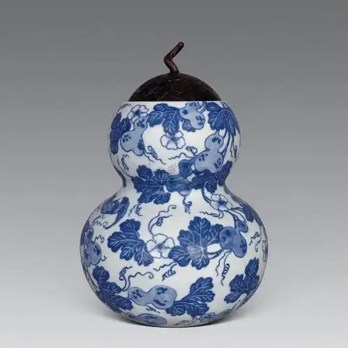 【清道光 青花葫芦瓶】拍卖品_图片_价格_鉴赏_清代青花瓷器_雅昌艺术