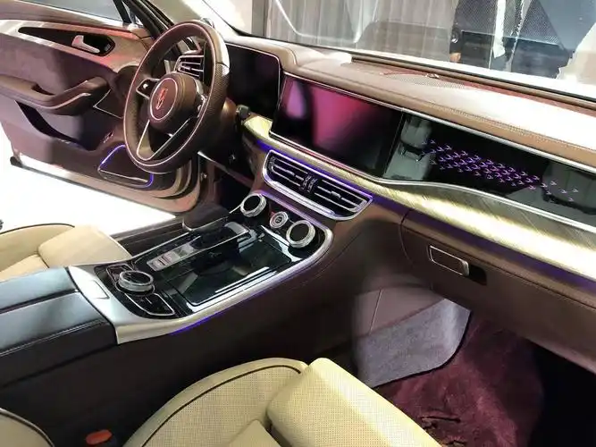 实拍气质颜值担当红旗h9实车亮相