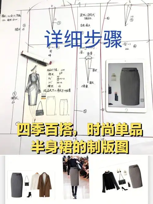 很详细的服装制版步骤图