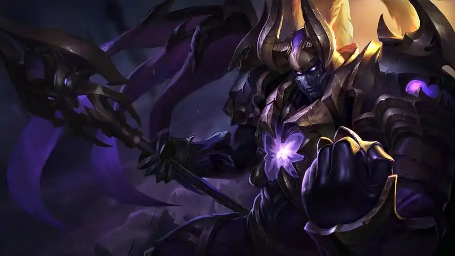 王者荣耀魔神吕布同人虽然还没画完