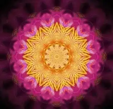 曼陀罗能量图,照见自由圆满之境!
