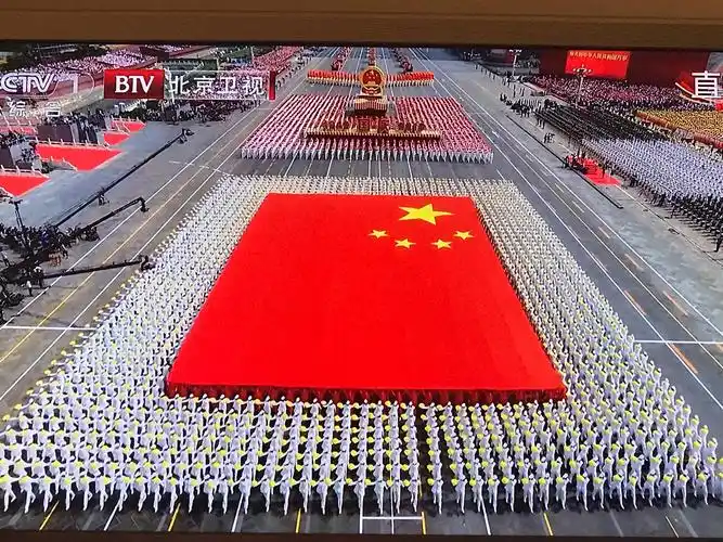 2019年十月一日建国70周年大阅兵